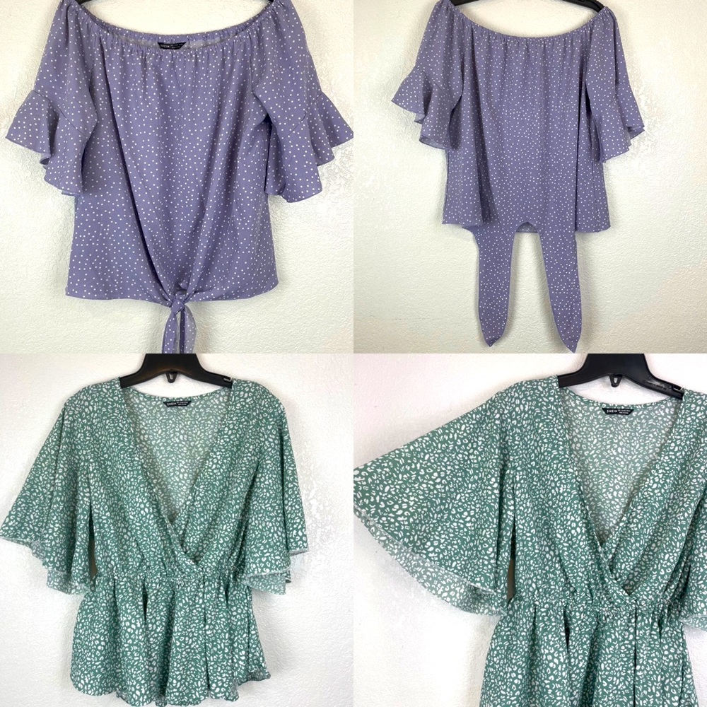 SHEIN BLOUSE PACK !!